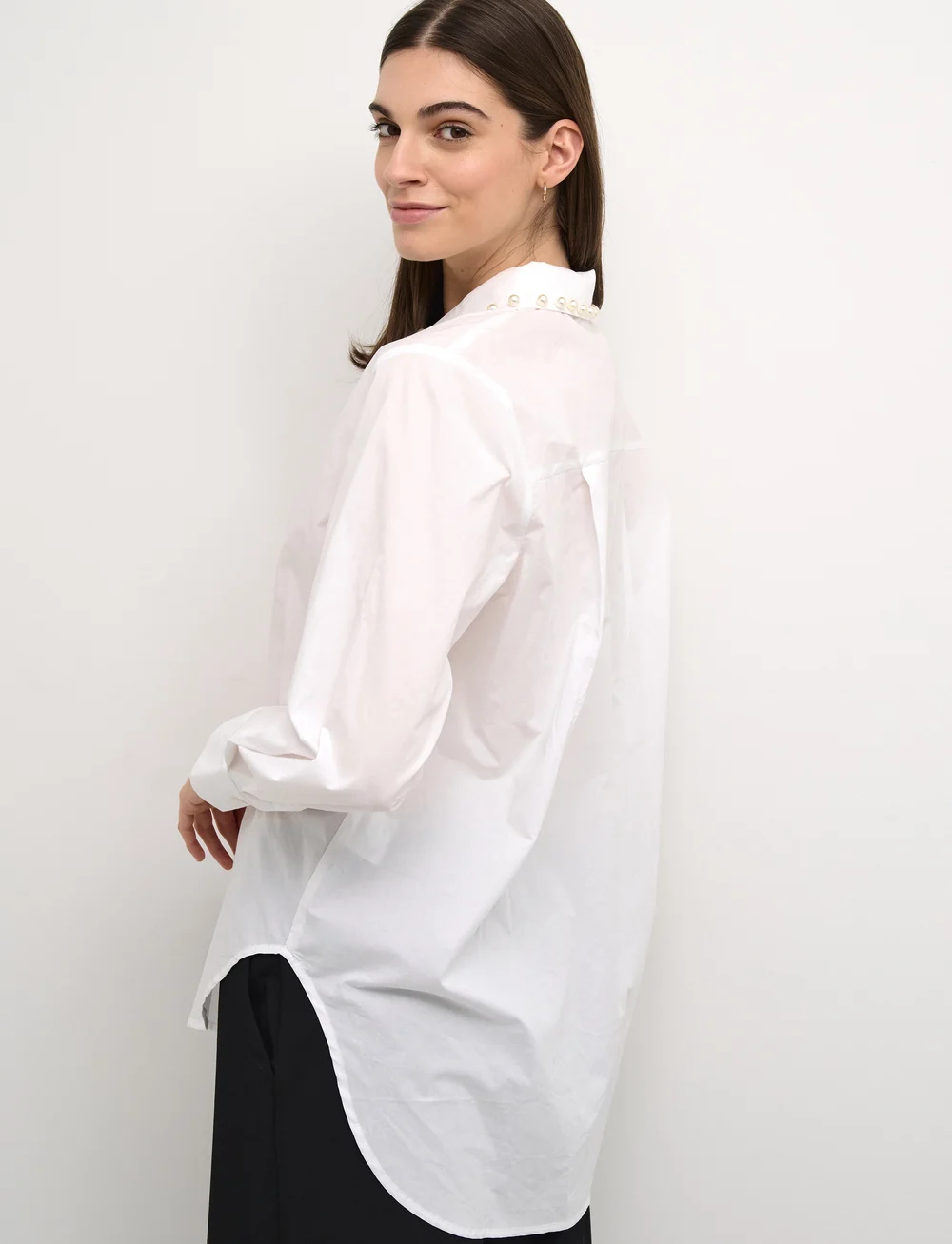 Culture - CUenso Shirt - långärmade skjortor - spring gardenia - 4