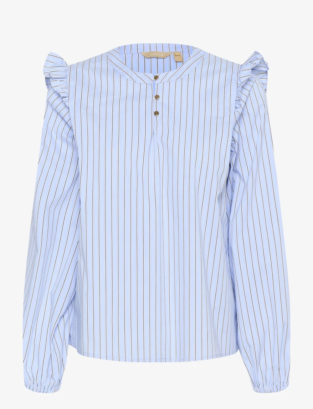 Culture - CUenso Blouse - langærmede bluser - blue stripe - 1