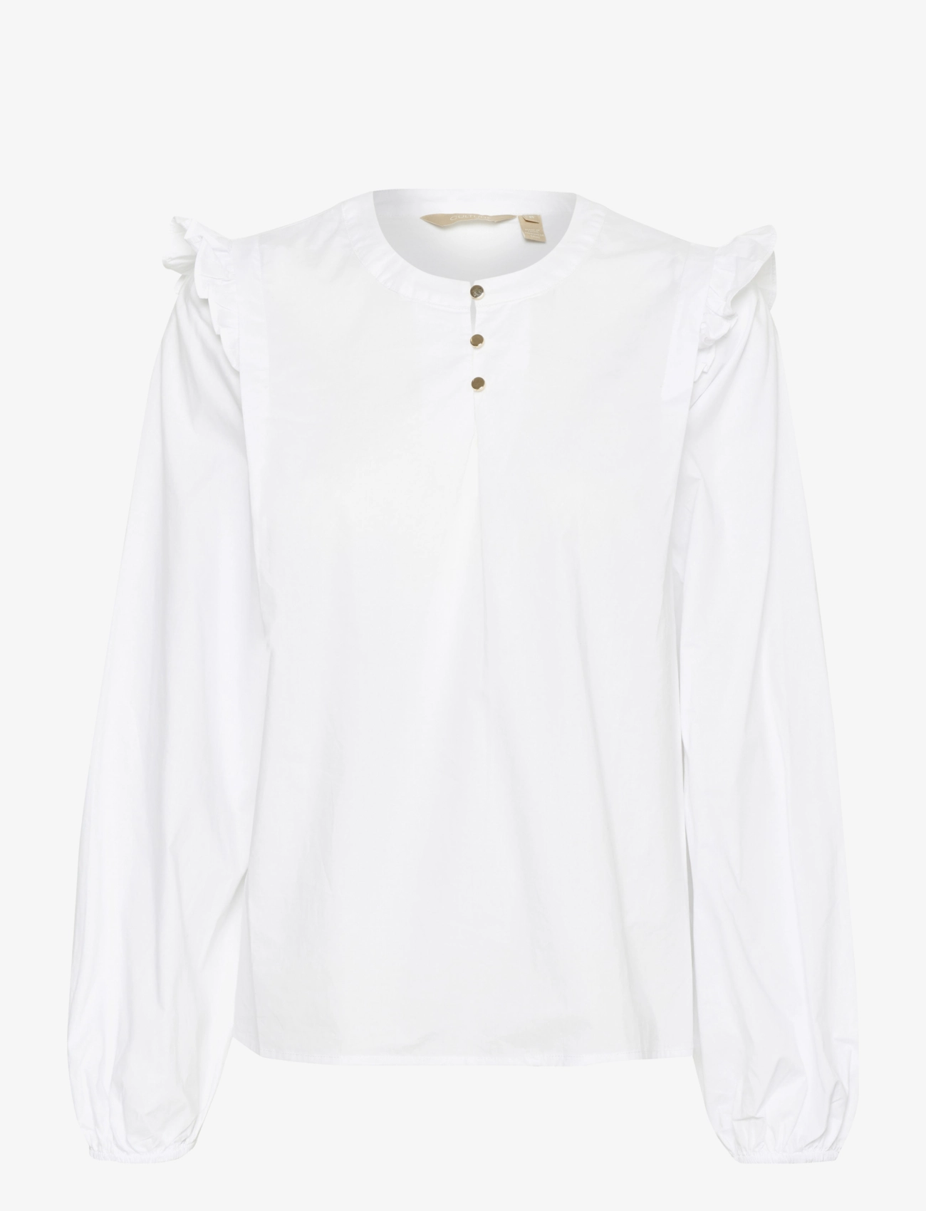 Culture CUenso Blouse - Bluser & Skjorter - SPRING GARDENIA / white