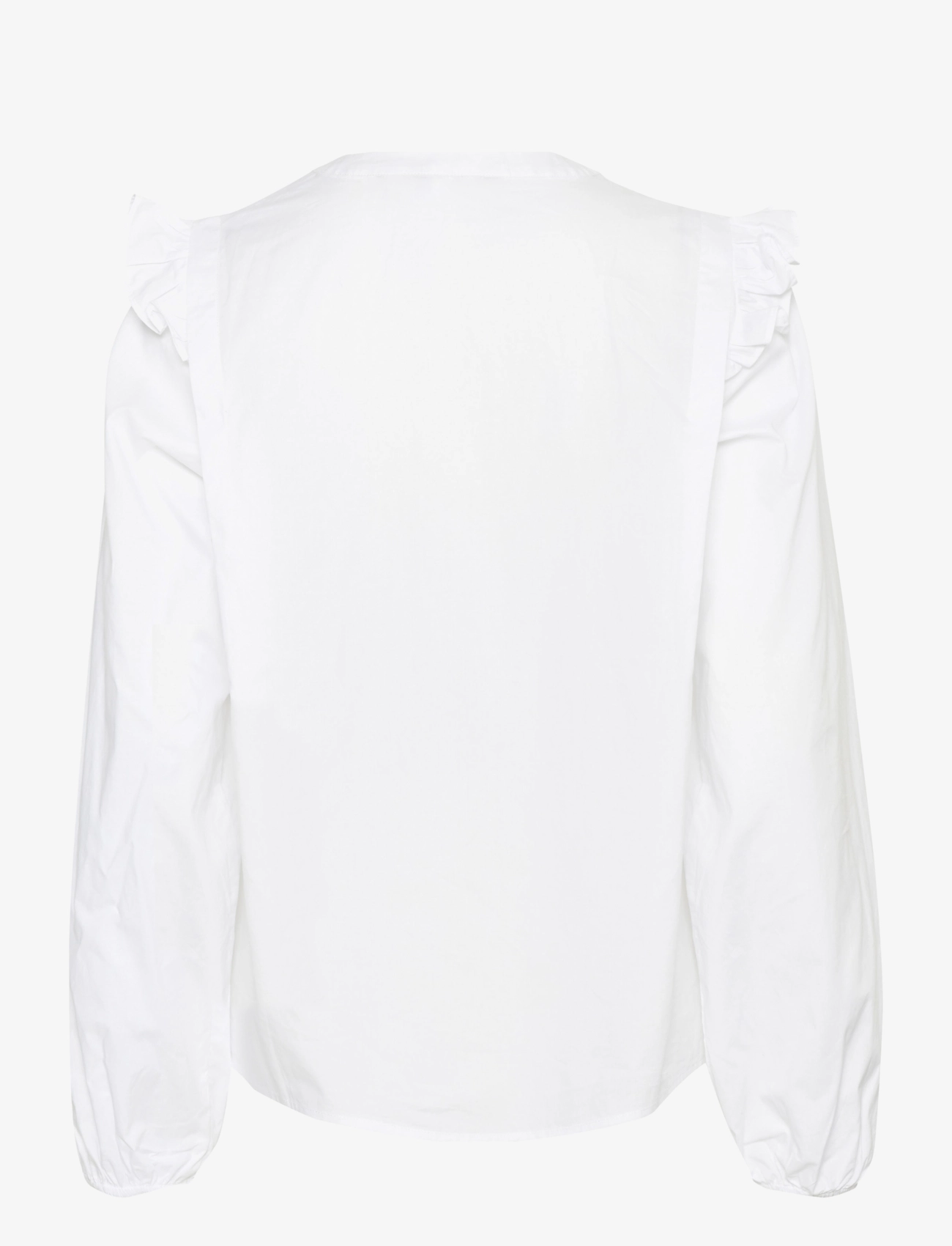 Culture - CUenso Blouse - långärmade blusar - spring gardenia - 2