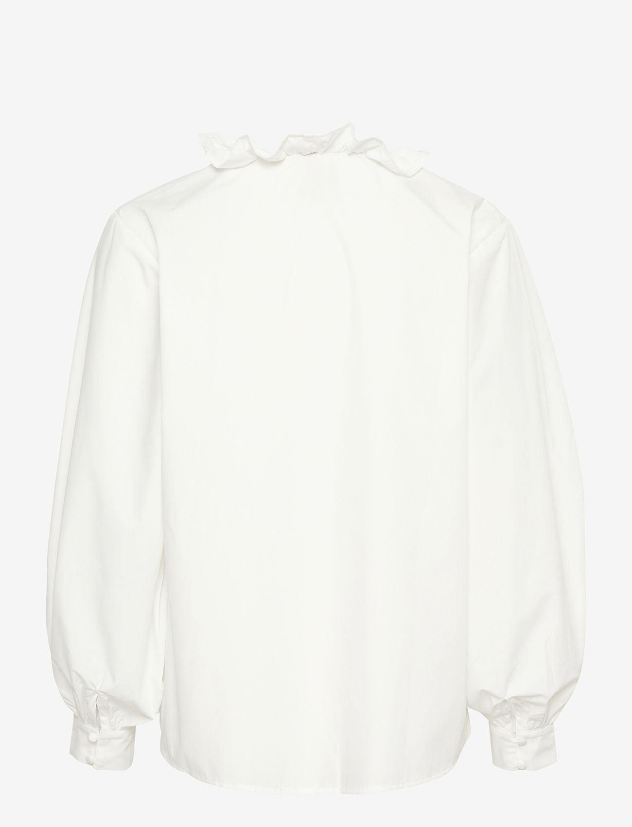 Culture - CUlio Iris Lace Shirt - langærmede bluser - spring gardenia - 2