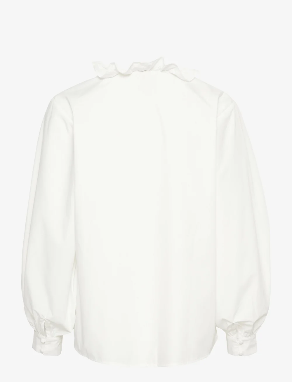 Culture - CUlio Iris Lace Shirt - långärmade blusar - spring gardenia - 2