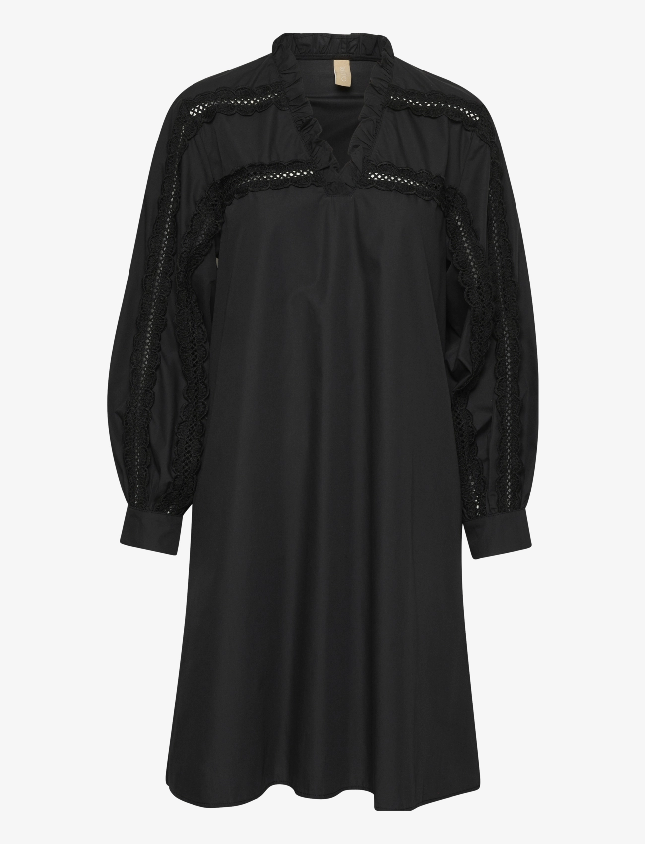 CULTURE Culio Iris Strickjacke Kleid Schwarz - XS - Damen