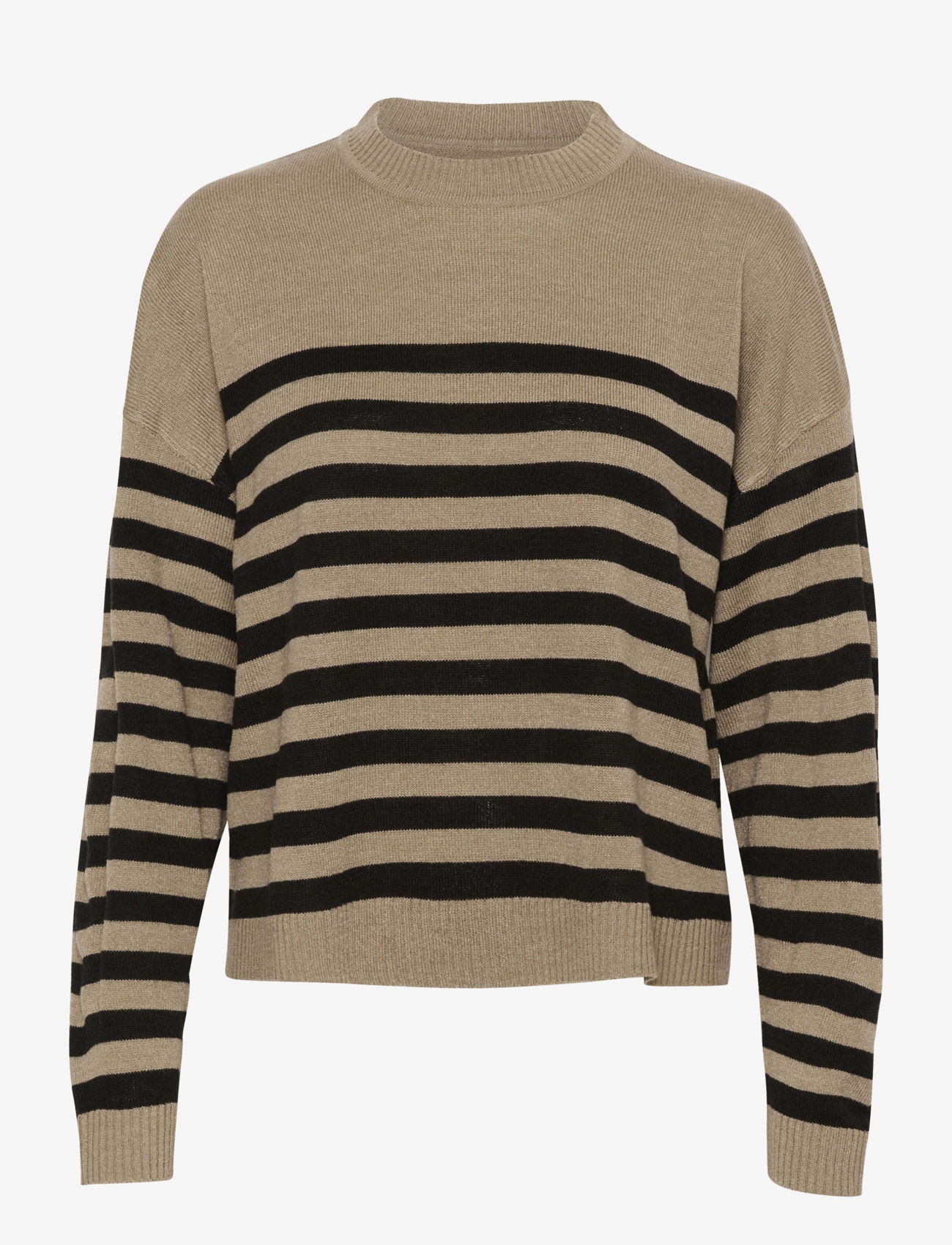 SAND/BLACK STRIPE