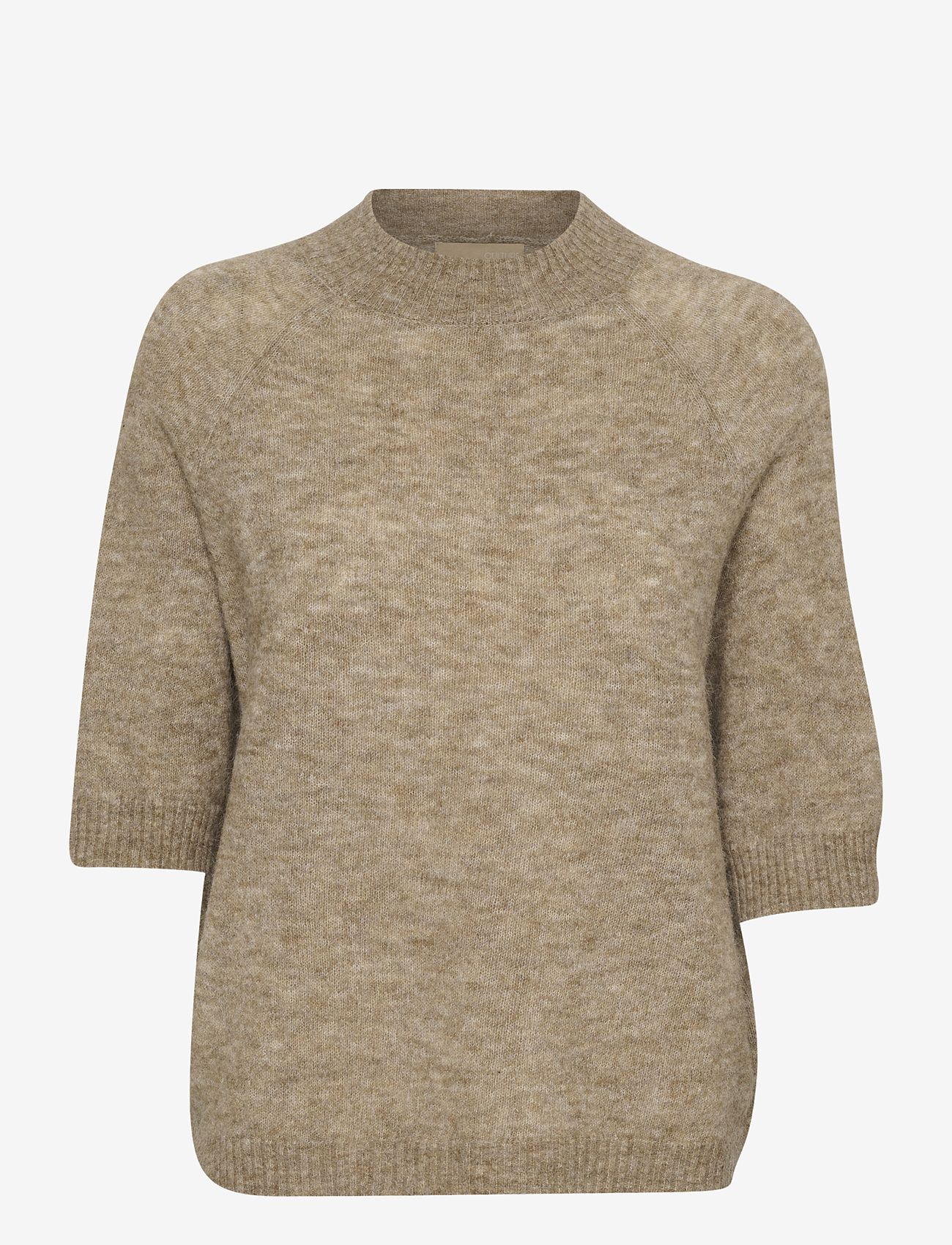 Culture - CUfiju Cacheia SS Pullover - sügisesed riided - timber wolf melange - 0