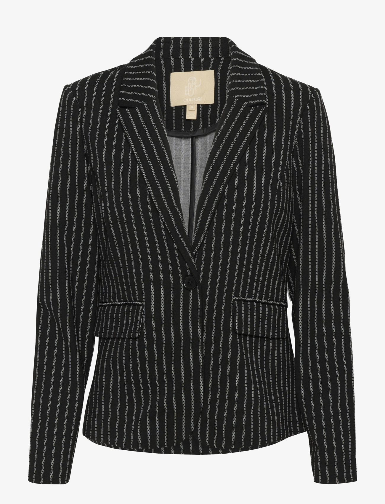 Culture CUarletta Jersey Blazer - Blazere - BLACK / black