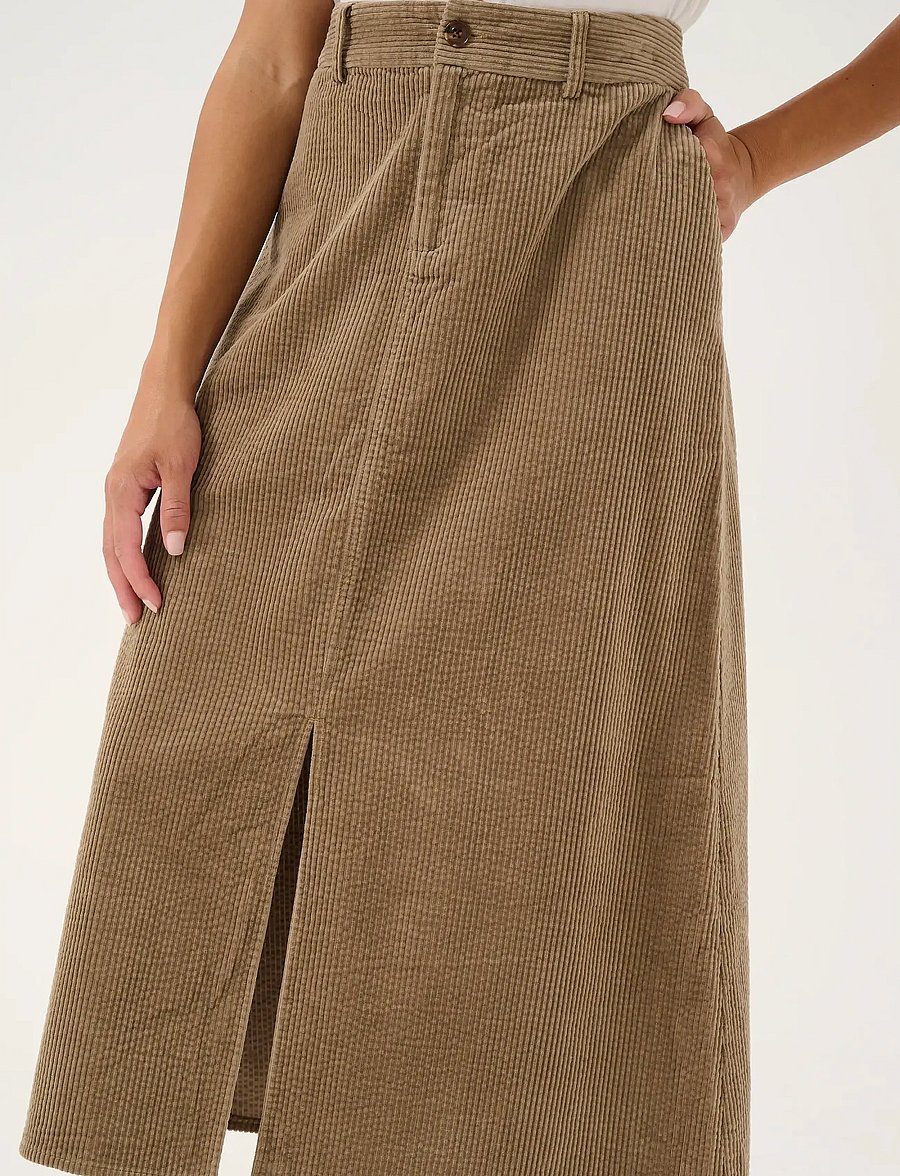 Culture - CUklay Skirt - midi skirts - timber wolf - 5