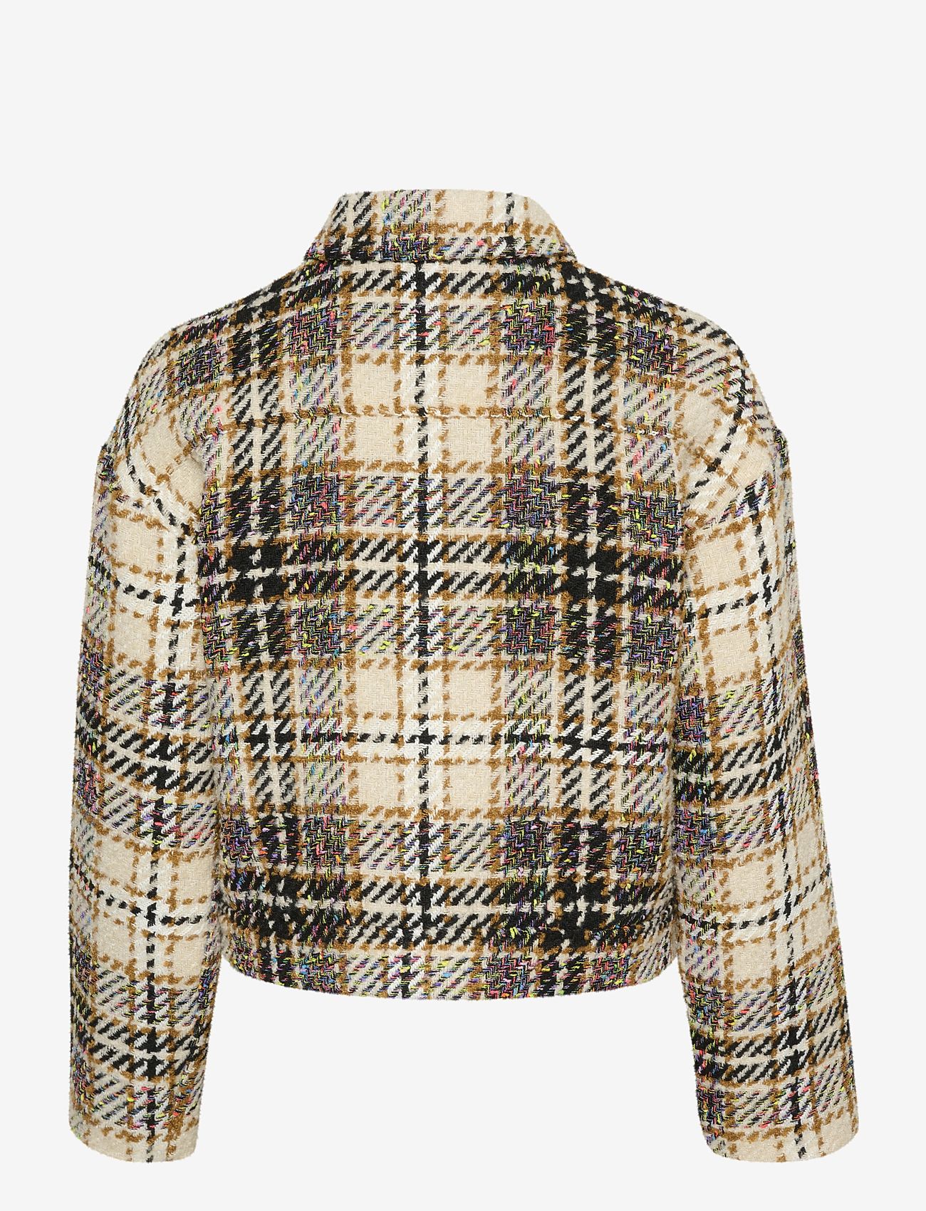 Culture - CUaro Short Jacket - spring jackets - multi checks - 1