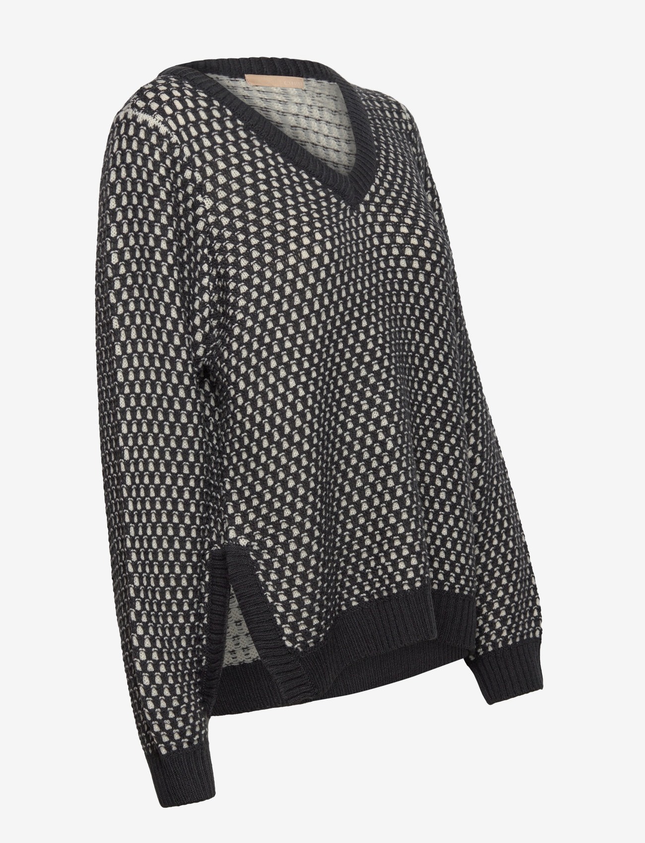 Culture - CUcardeen Vneck Pullover - trøjer - phantom - 3