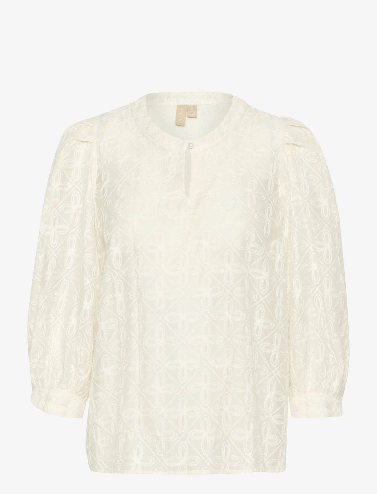 Culture CUannasofie Blouse - Kleidung - WHITECAP / cream