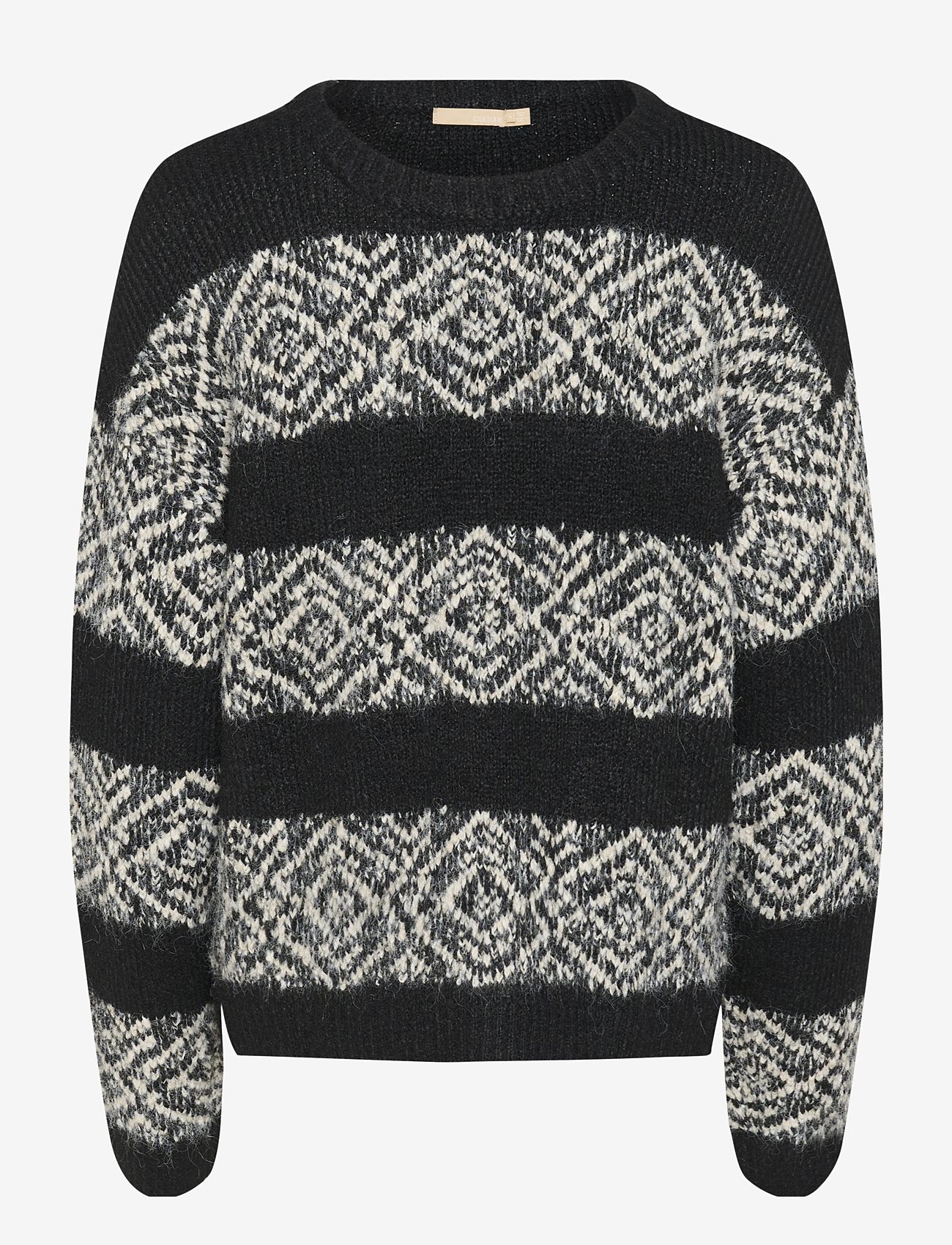 Culture - CUIona Brava Pullover - striktrøjer - black - 1