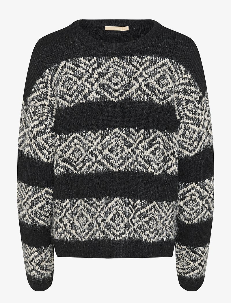 Culture - CUIona Brava Pullover - striktrøjer - black - 1