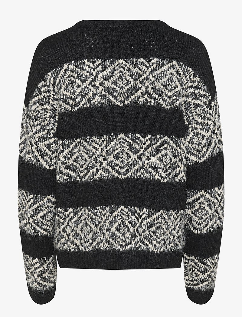 Culture - CUIona Brava Pullover - striktrøjer - black - 2