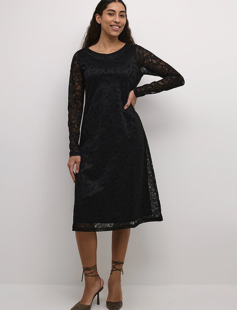 Culture - CUzophia Nicole Dress - blondekjoler - black - 0