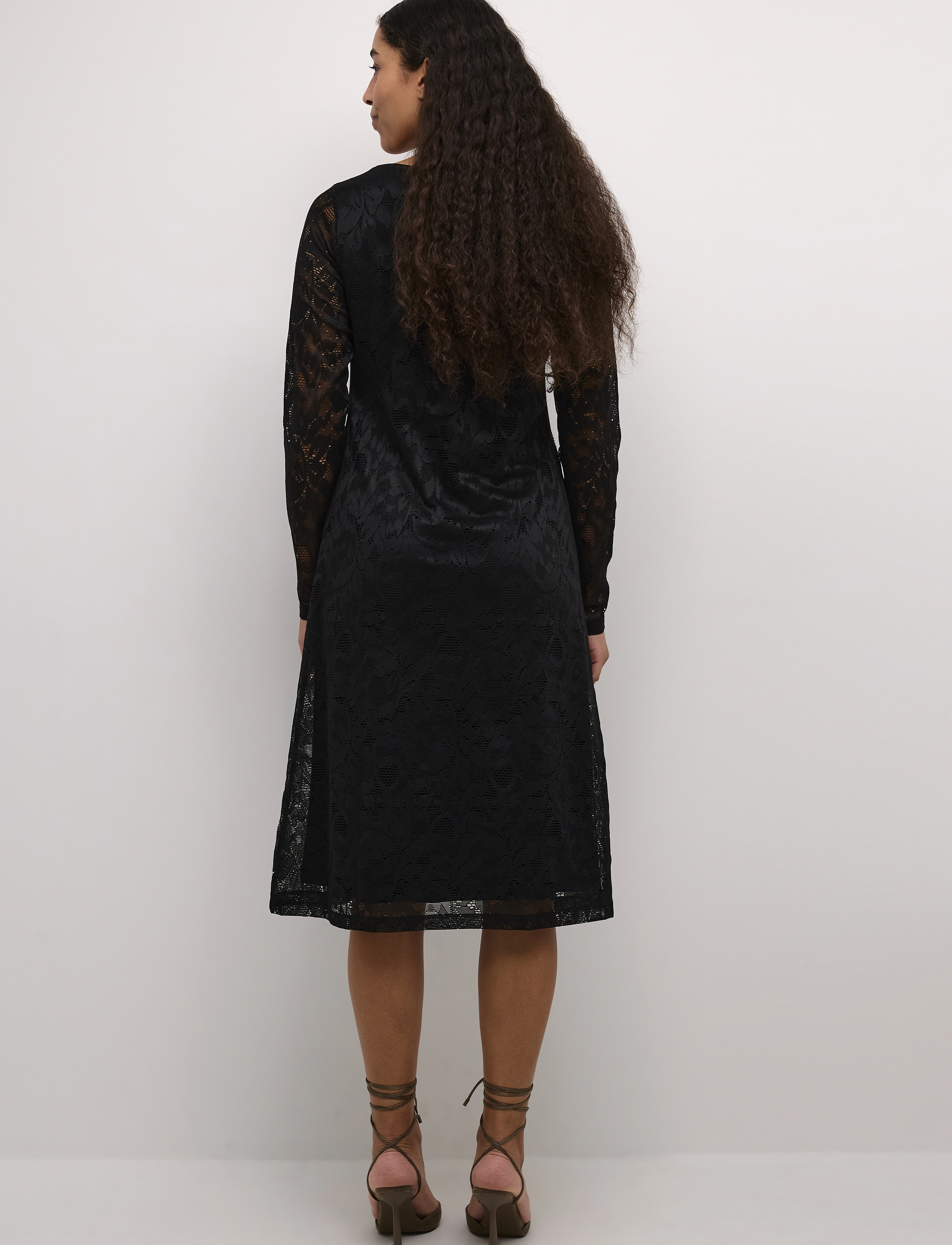 Culture - CUzophia Nicole Dress - spitzenkleider - black - 3