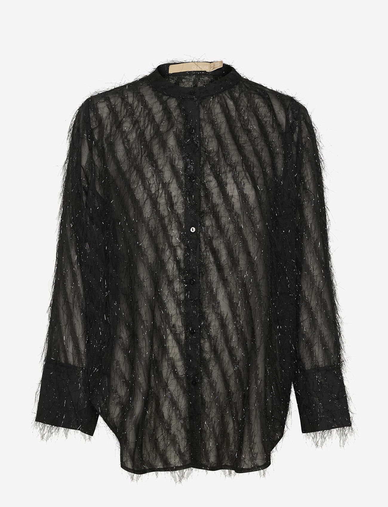 Culture - CUPatty Shirt - long-sleeved shirts - black - 1