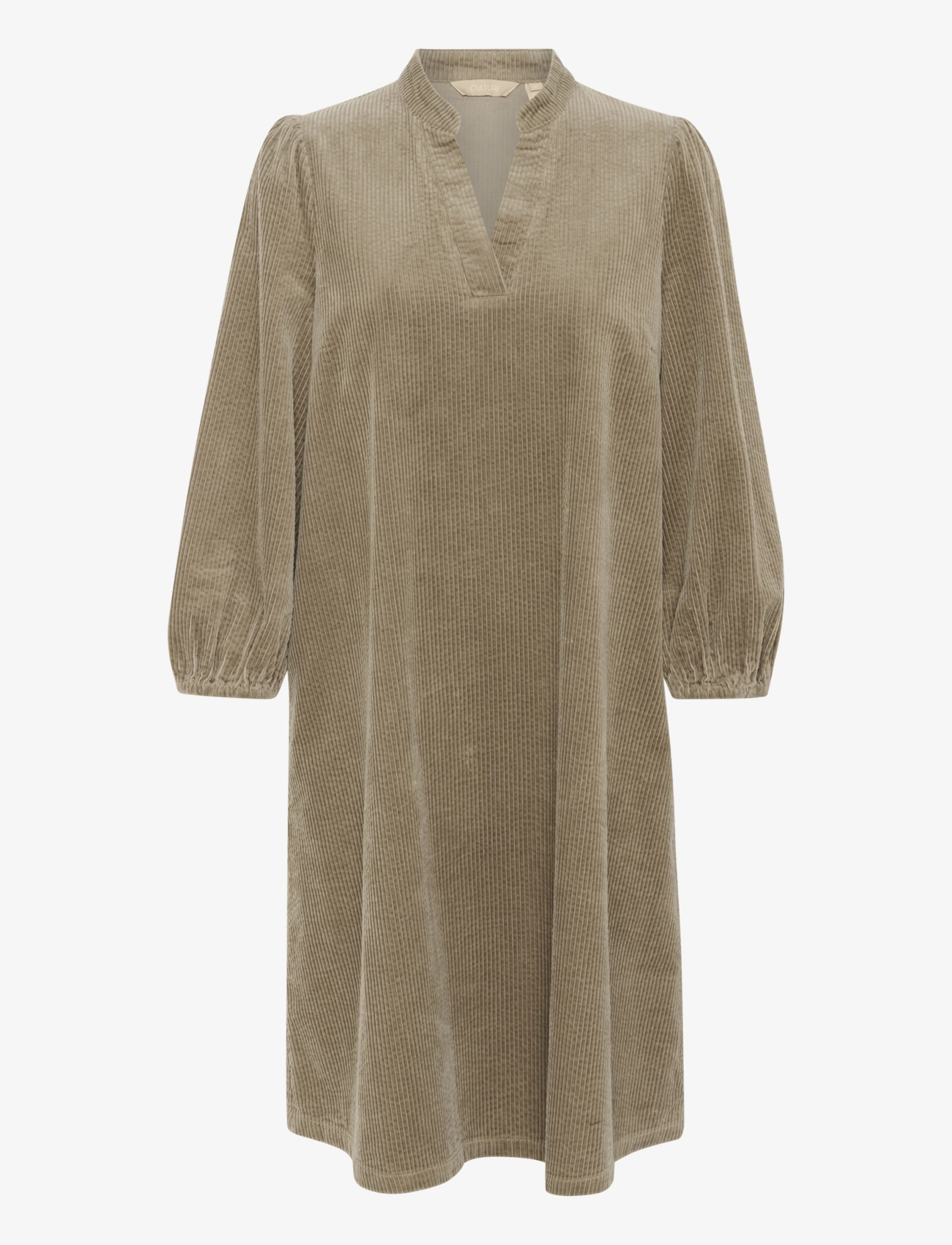 Culture CUklay Giselle Dress - Kleidid - TIMBER WOLF / brown