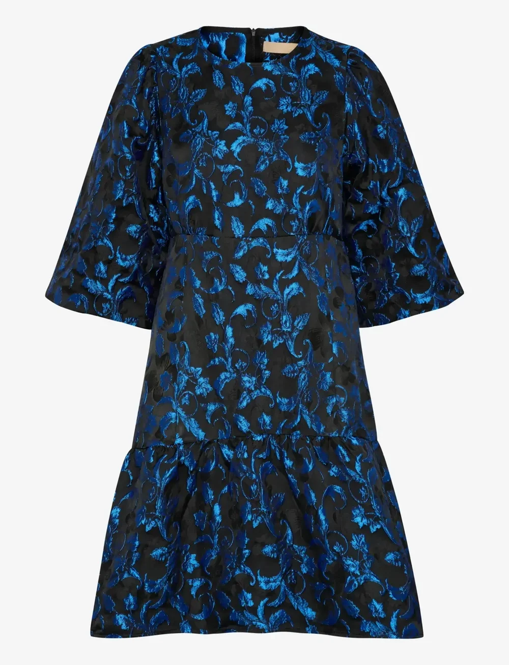 Culture - CUastro Dress - festkjoler - blue flower - 1