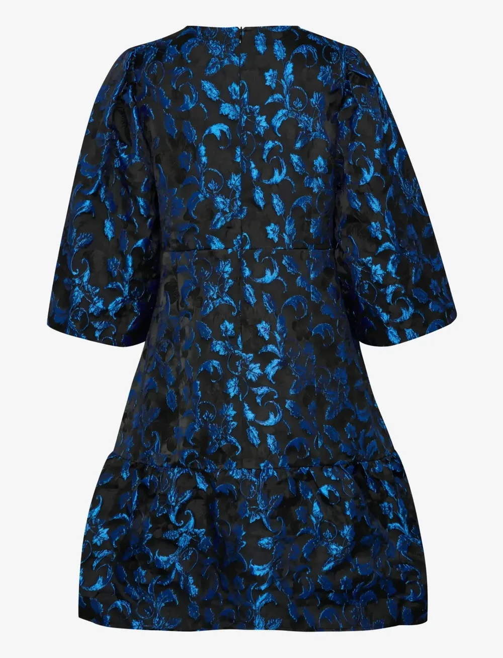Culture - CUastro Dress - festkjoler - blue flower - 2