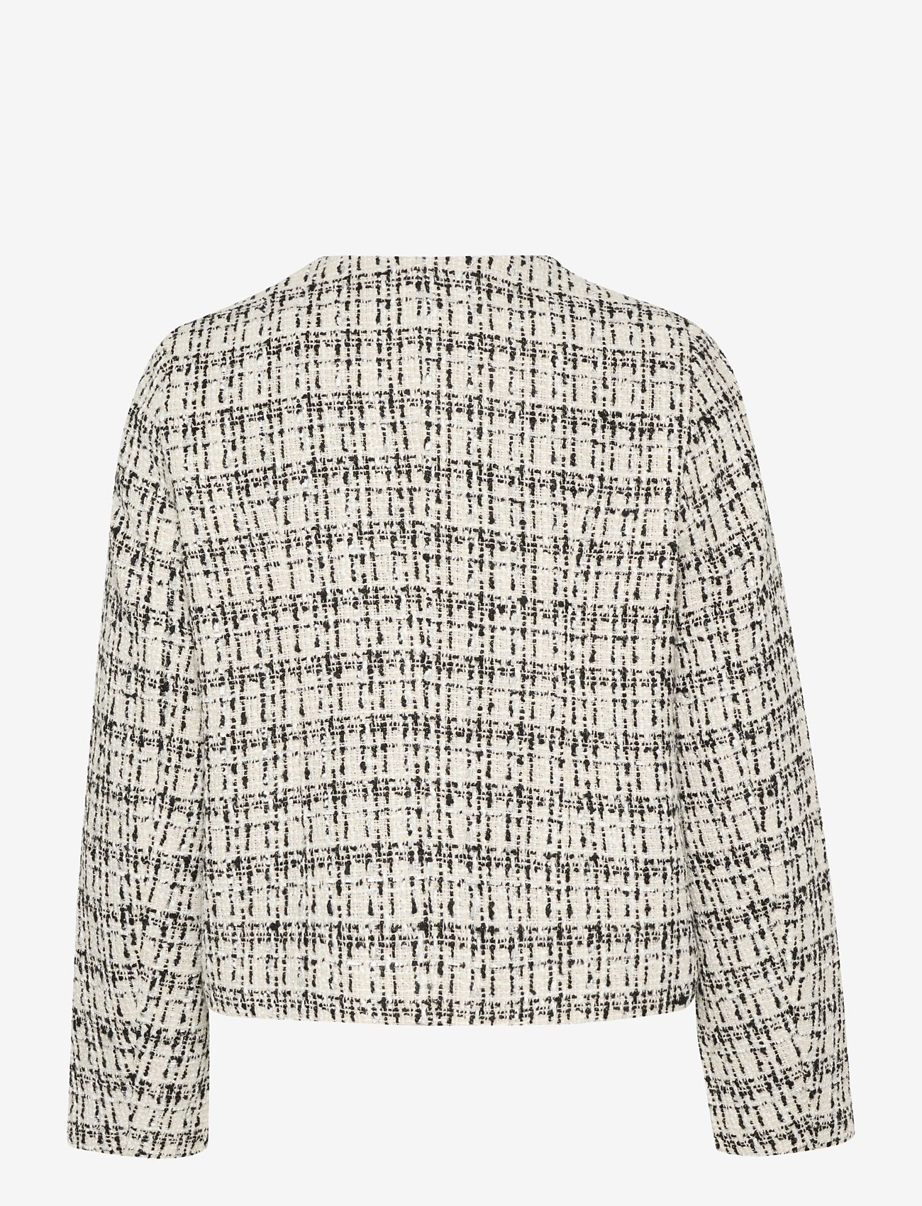 Culture - CUcoca Jacket - höstjackor - black/white check - 2