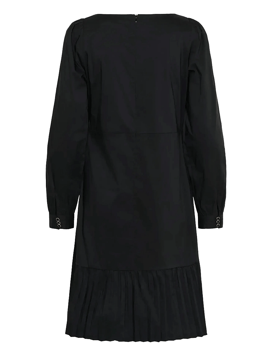 Culture - CUbeate Antoinett Dress - midi dresses - black - 2