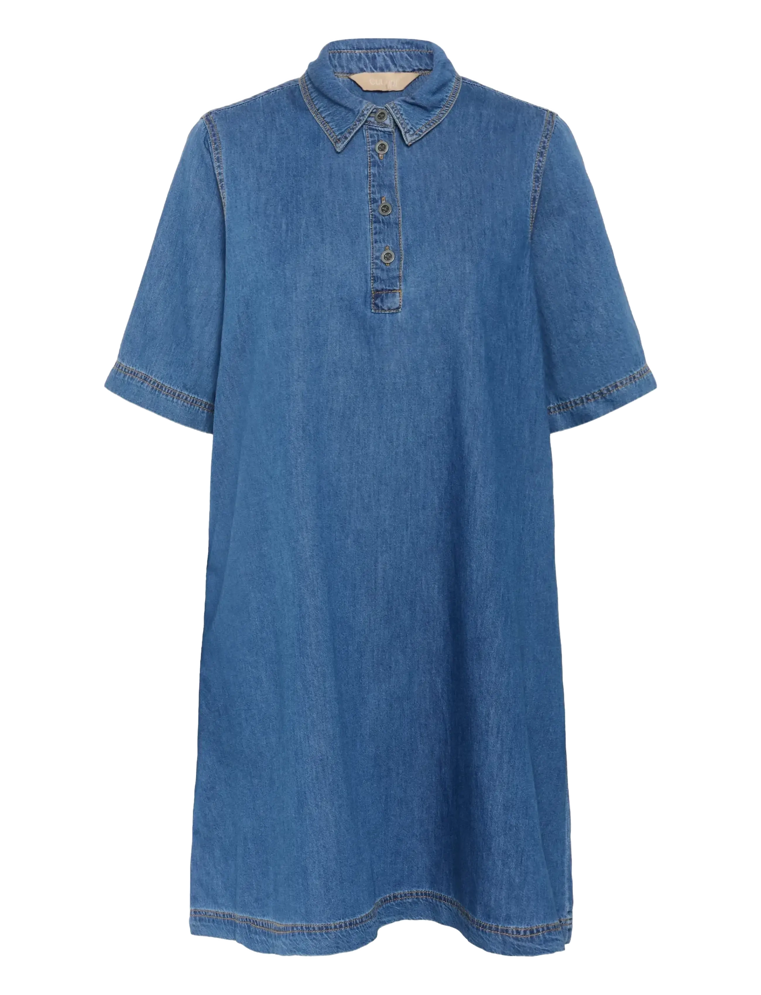 Culture CUwinnie Arpa Dress - Klänningar - DARK BLUE WASH / blue