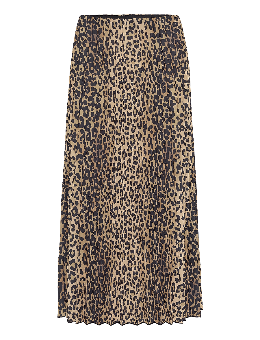 Culture - CUelda Skirt - plisowane spódnice - leopard - 1