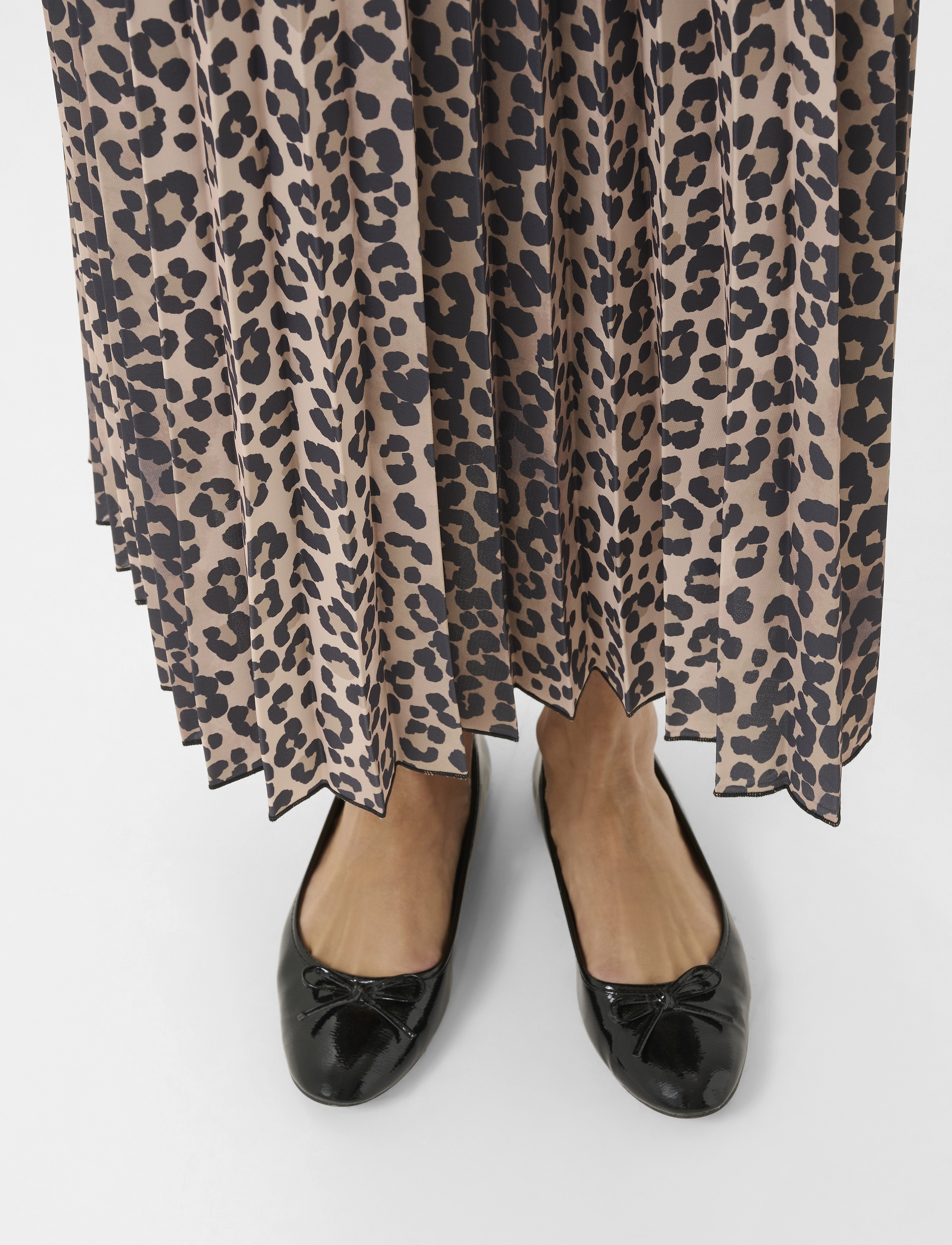 Culture - CUelda Skirt - plisowane spódnice - leopard - 5
