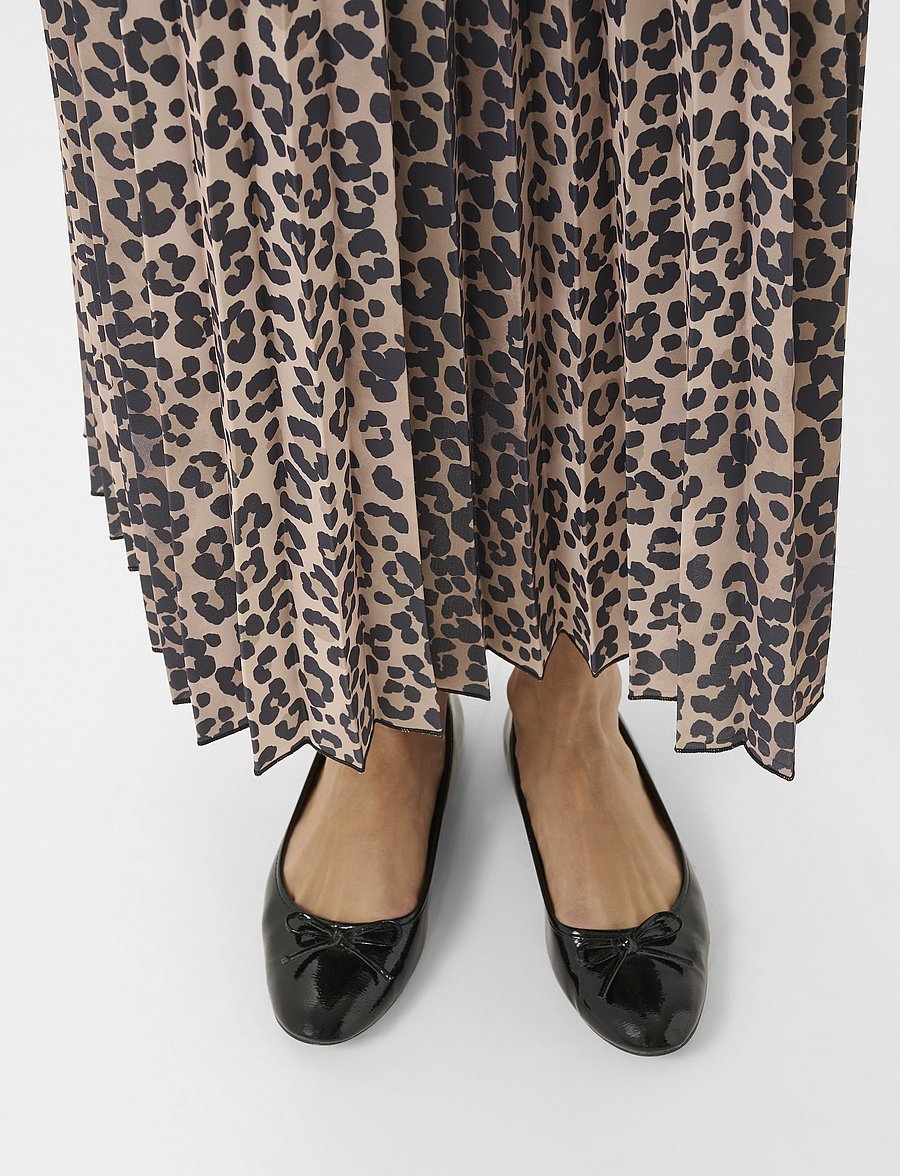 Culture - CUelda Skirt - plisowane spódnice - leopard - 5