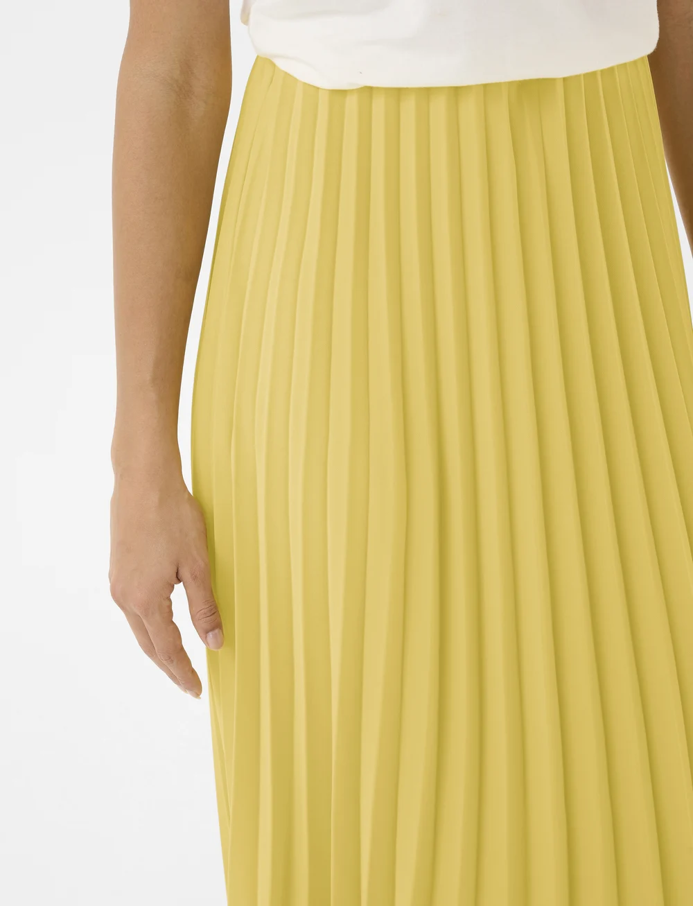 Culture - CUelda Skirt - plisserede nederdele - pineapple slice - 5