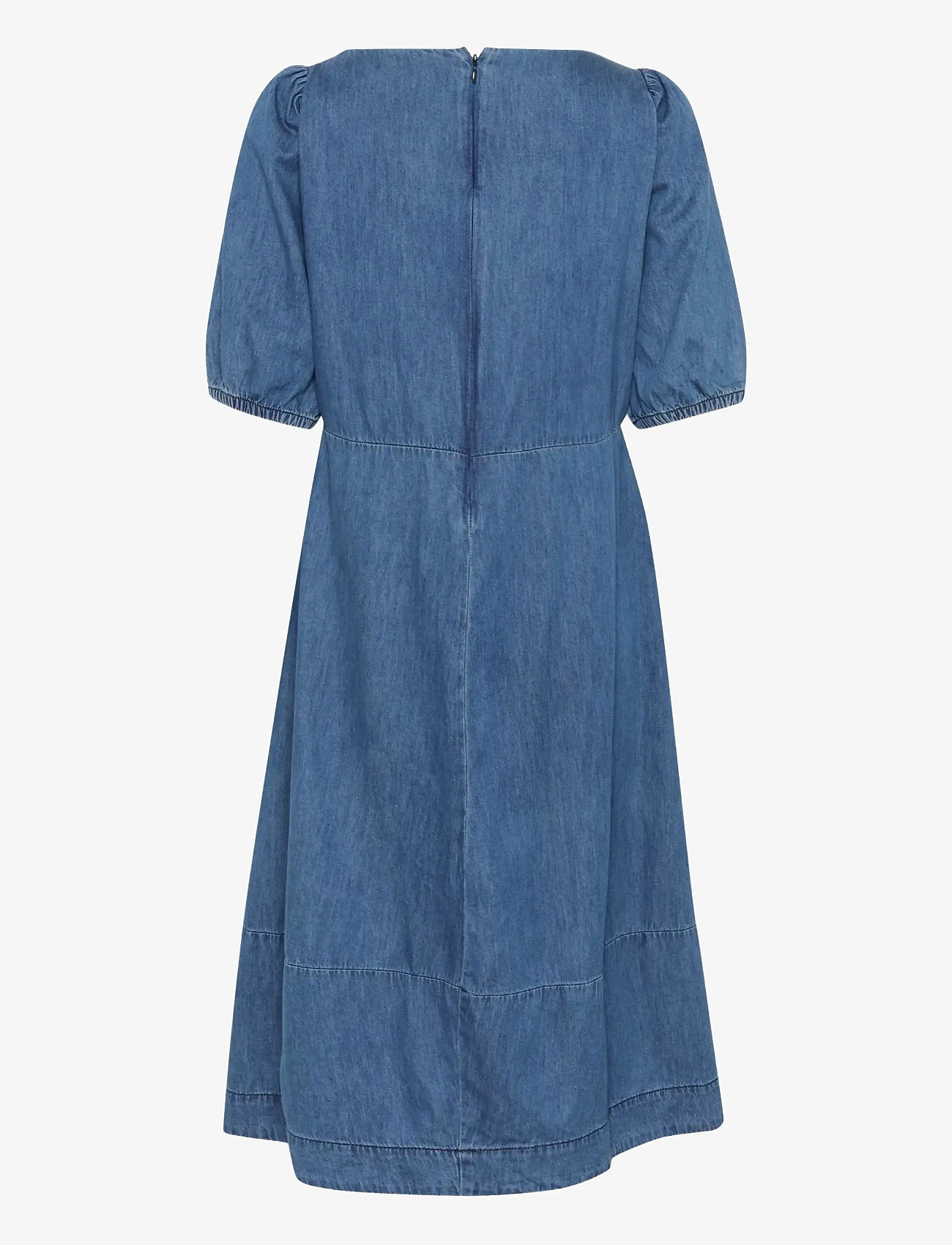 Culture - CUriva Arpa SS Dress - sommerkleider - dark blue wash - 2