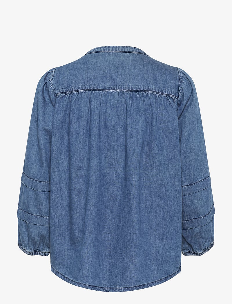 Culture - CUlivie Arpa Blouse - dark blue wash - 2