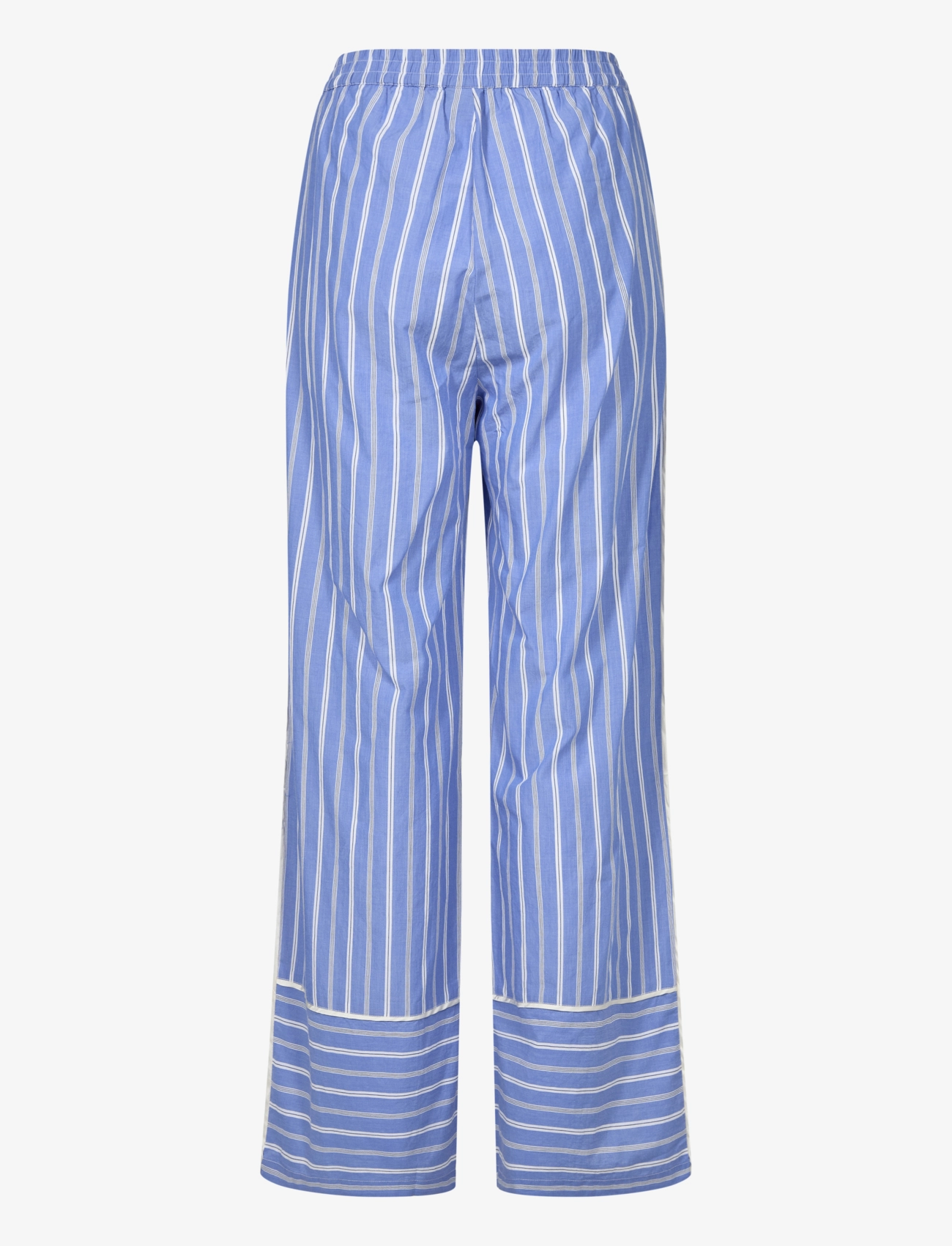 Culture - CUpetra Pants - bukser med brede ben - blue stripe - 2