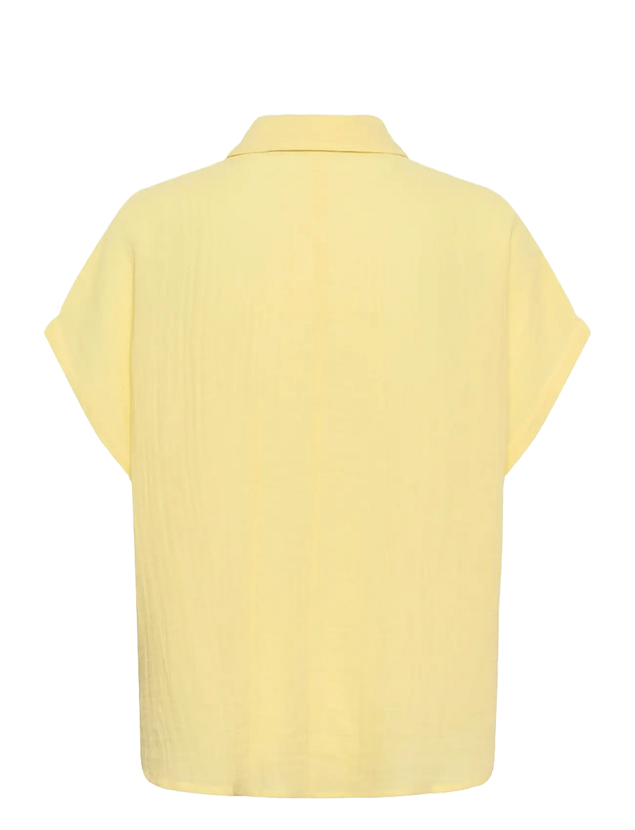Culture - CUmyra Elina SS Shirt - chemises à manches courtes - lemon meringue - 2
