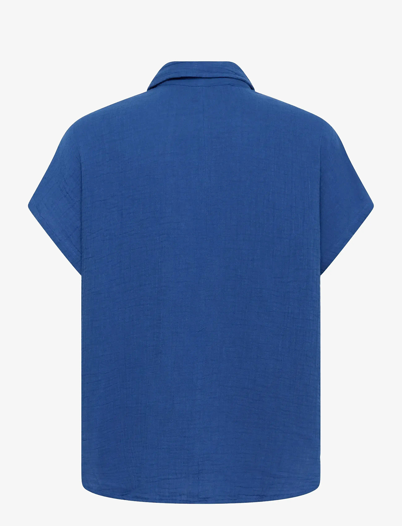 Culture - CUmyra Elina SS Shirt - marškiniai trumpomis rankovėmis - nautical blue - 2