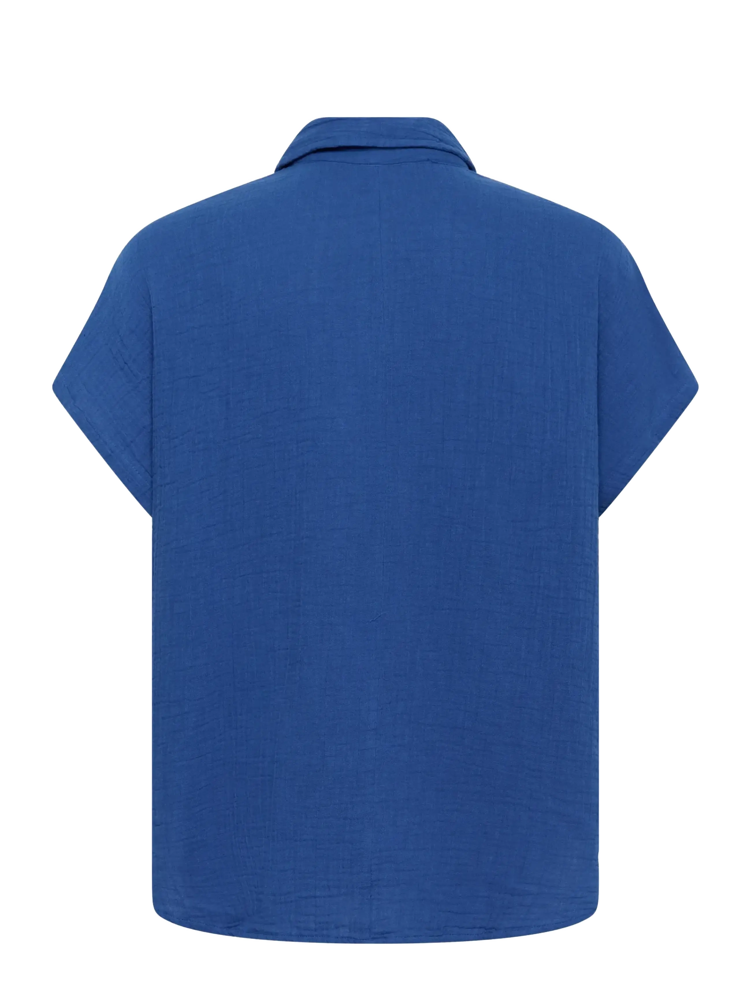 Culture - CUmyra Elina SS Shirt - chemises à manches courtes - nautical blue - 2