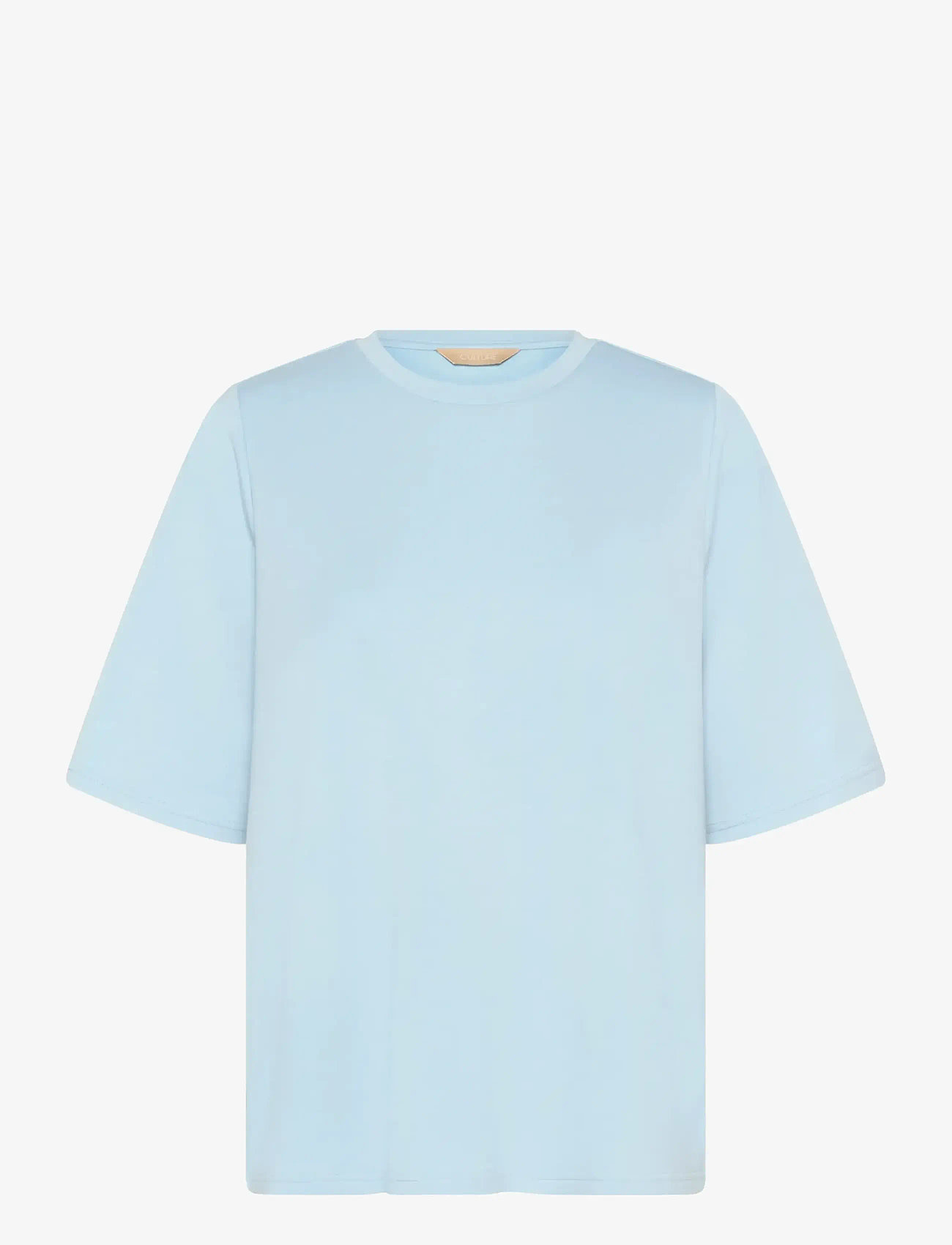 Culture - CUhara Chabrina Tee - t-shirts - cashmere blue - 1