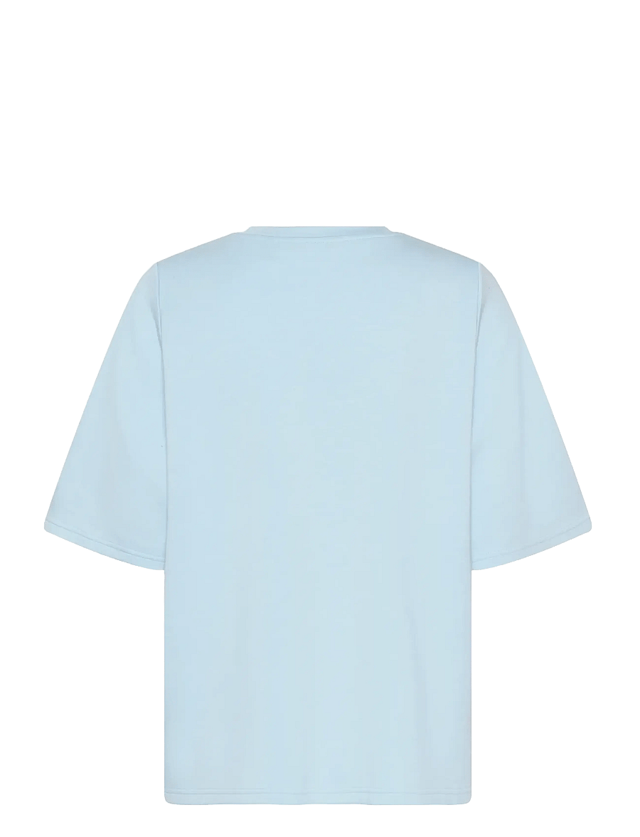 Culture - CUhara Chabrina Tee - t-särgid - cashmere blue - 2