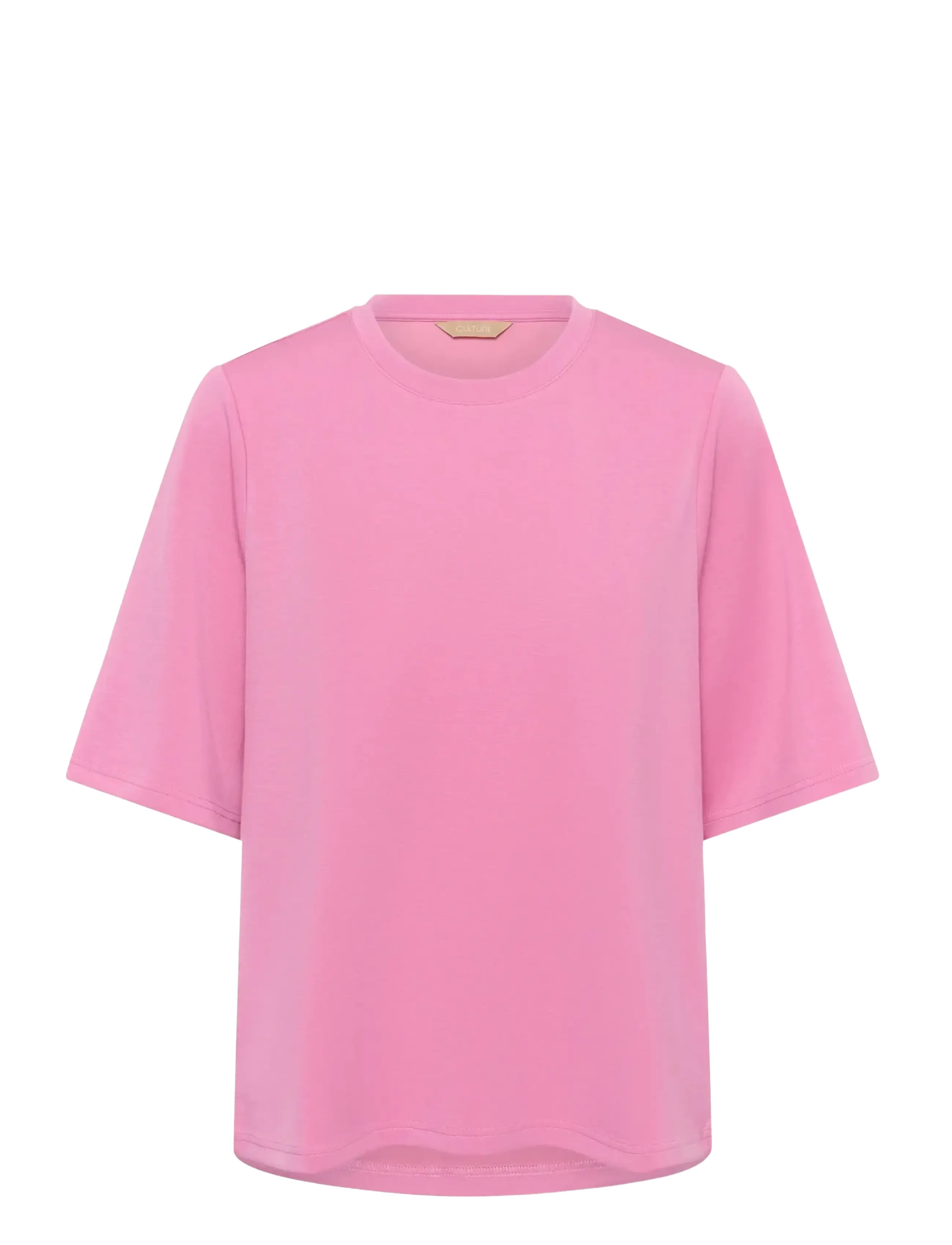 Culture CUhara Chabrina Tee - Nyheder - FUCHSIA PINK / pink/rose