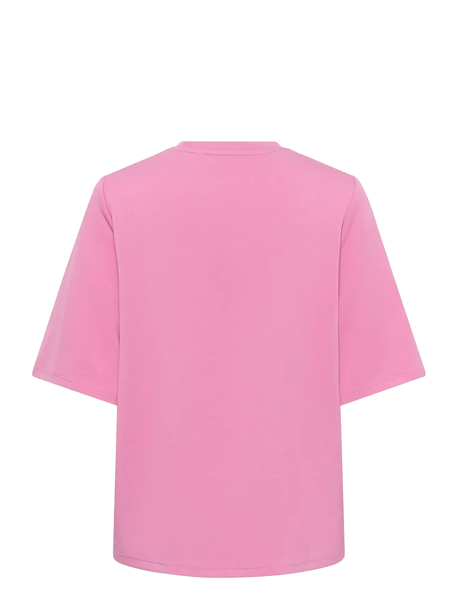 Culture - CUhara Chabrina Tee - t-shirts - fuchsia pink - 2