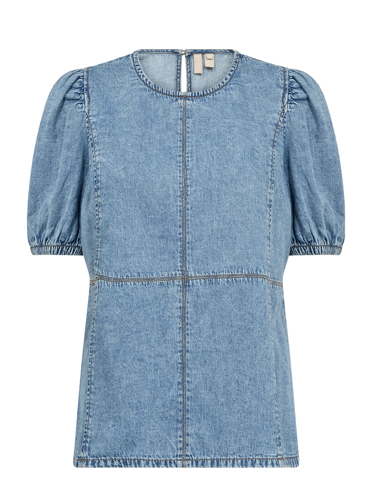 Culture CUadele Arpa Blouse - Bluser - BLUE STONE WASH / blue