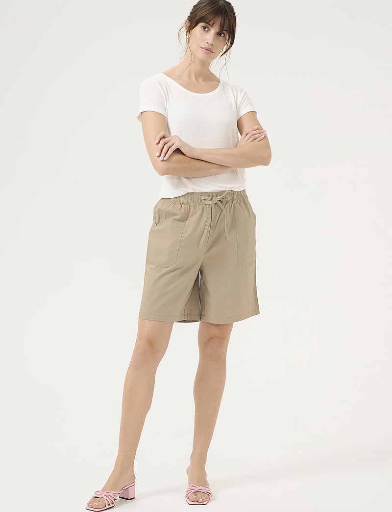 Culture - CUhalina Shorts - chino shorts - dune wash - 3