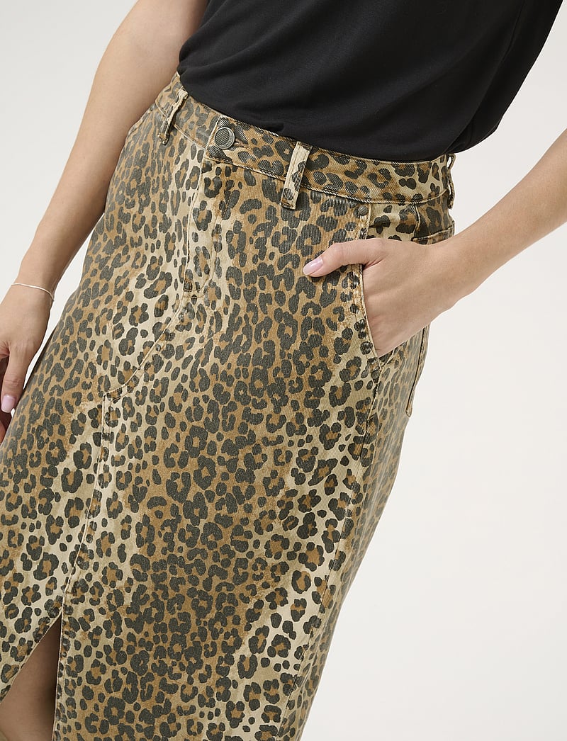 Culture - CUaliena Skirt - midi skirts - leopard - 5