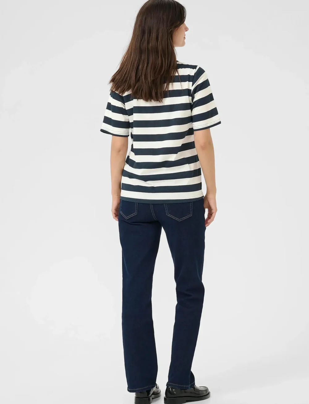 Culture - CUbenzo Deia T-Shirt - t-shirts - salute/white stripe - 4