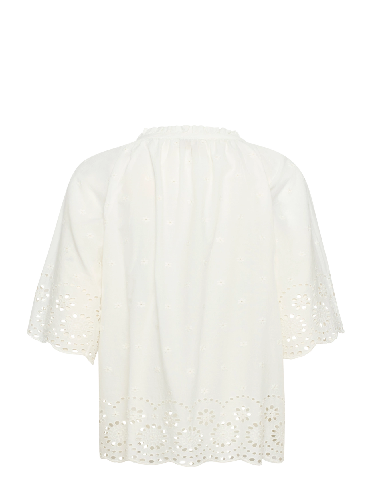 Culture - CUreya Blouse - kurzämlige blusen - spring gardenia - 2