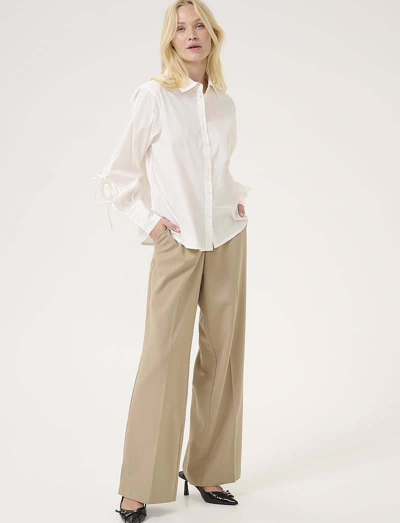 Culture - CUagnetha Celeste Shirt - blusen - spring gardenia - 3