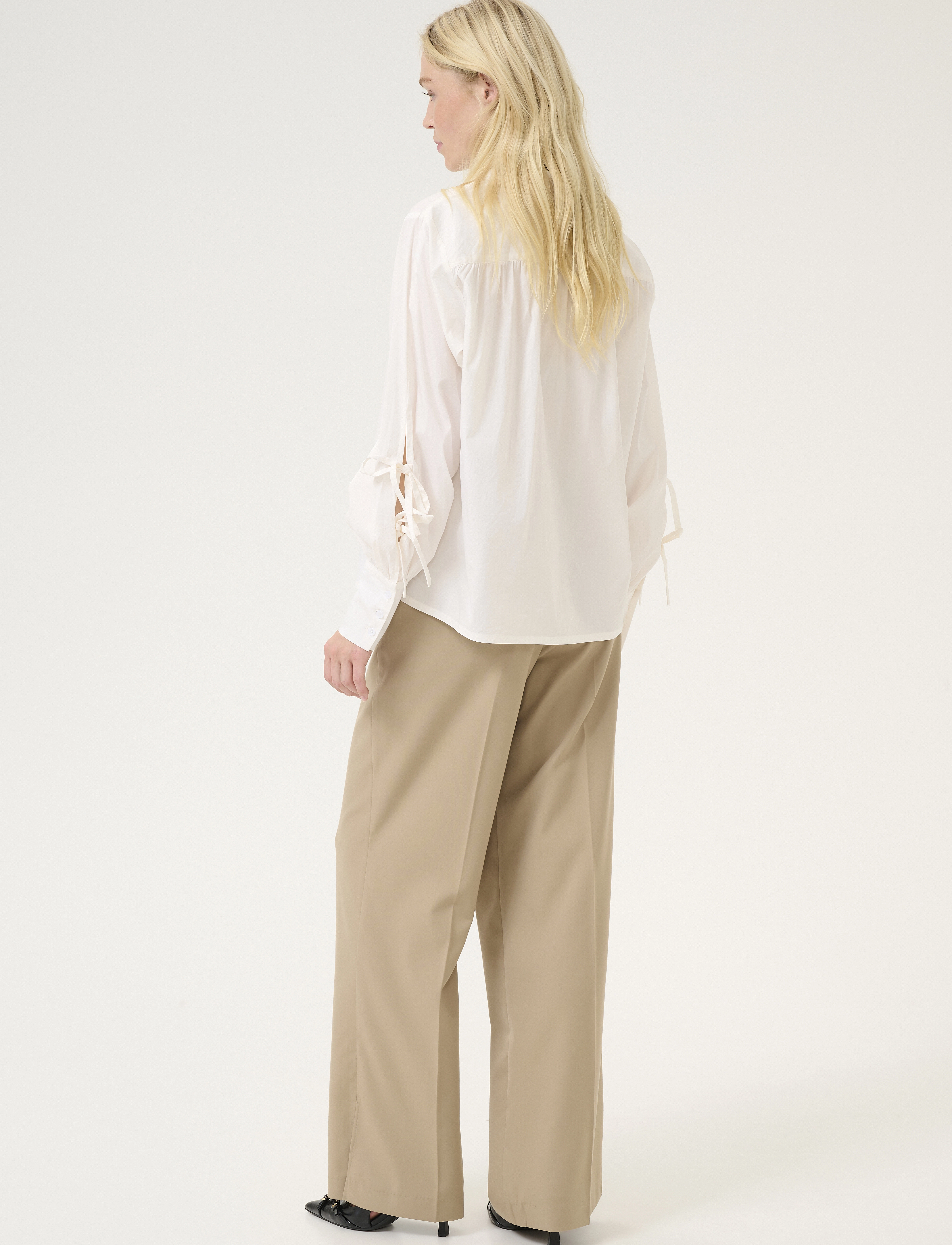 Culture - CUagnetha Celeste Shirt - bluzki - spring gardenia - 4