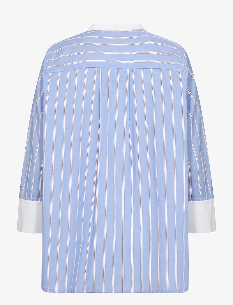 Culture - CUvelo Shirt - langärmlige hemden - blue stripe - 2