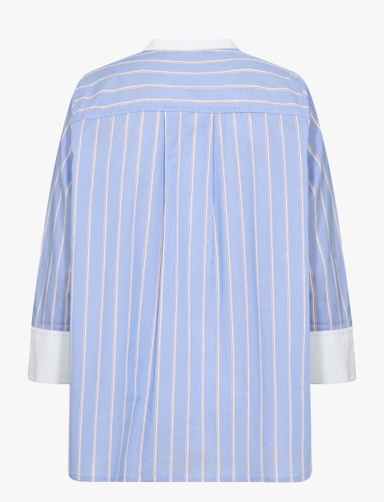 Culture - CUvelo Shirt - langærmede skjorter - blue stripe - 2