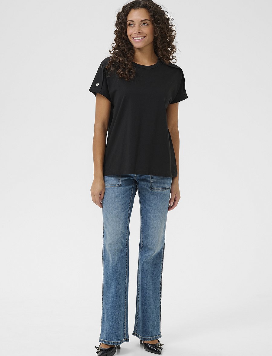 Culture - CUselma Amora T-Shirt - t-shirts - black - 3